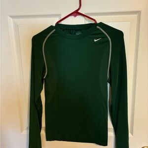 Nike Forest Green Long Sleeve Shirt